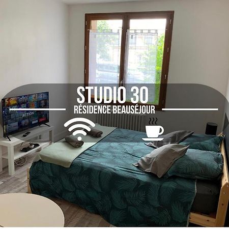Studio 30 - Residence Beausejour - Fibre Wi Fi - Proche Centre Ville Troyes Exteriör bild